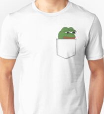Sad Pocket Pepe Unisex T-Shirt