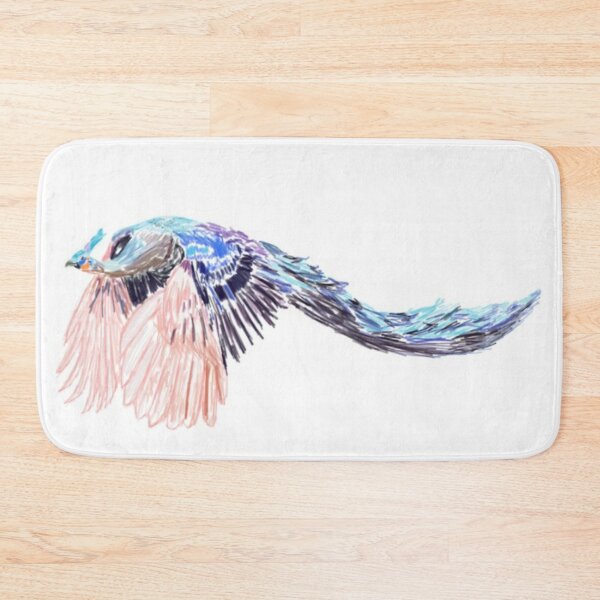 Item preview, Peacock in flight designed and sold by SpoopyCacti.