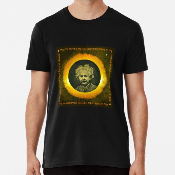 Albert Einstein's Theory of General Relativity Puzzle Premium T-Shirt