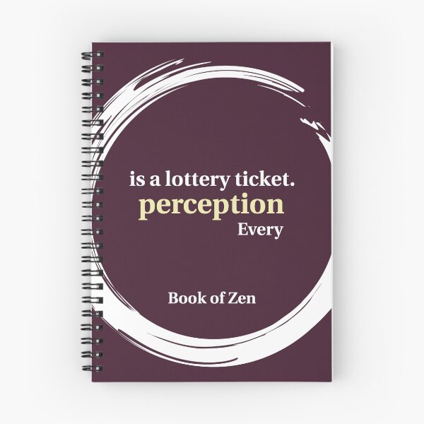 Item preview, Quote About Perception & Reality designed and sold by bookofzen.