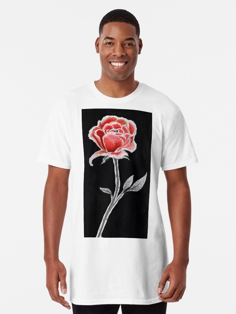 mens shirts with roses on them