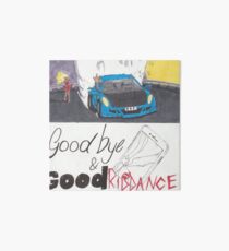 Juice WRLD Goodbye & Good Riddance Art Board Print