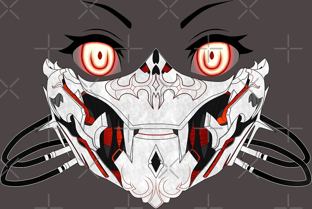 Code Vein Stinger Mask By Anruimurasaki Redbubble