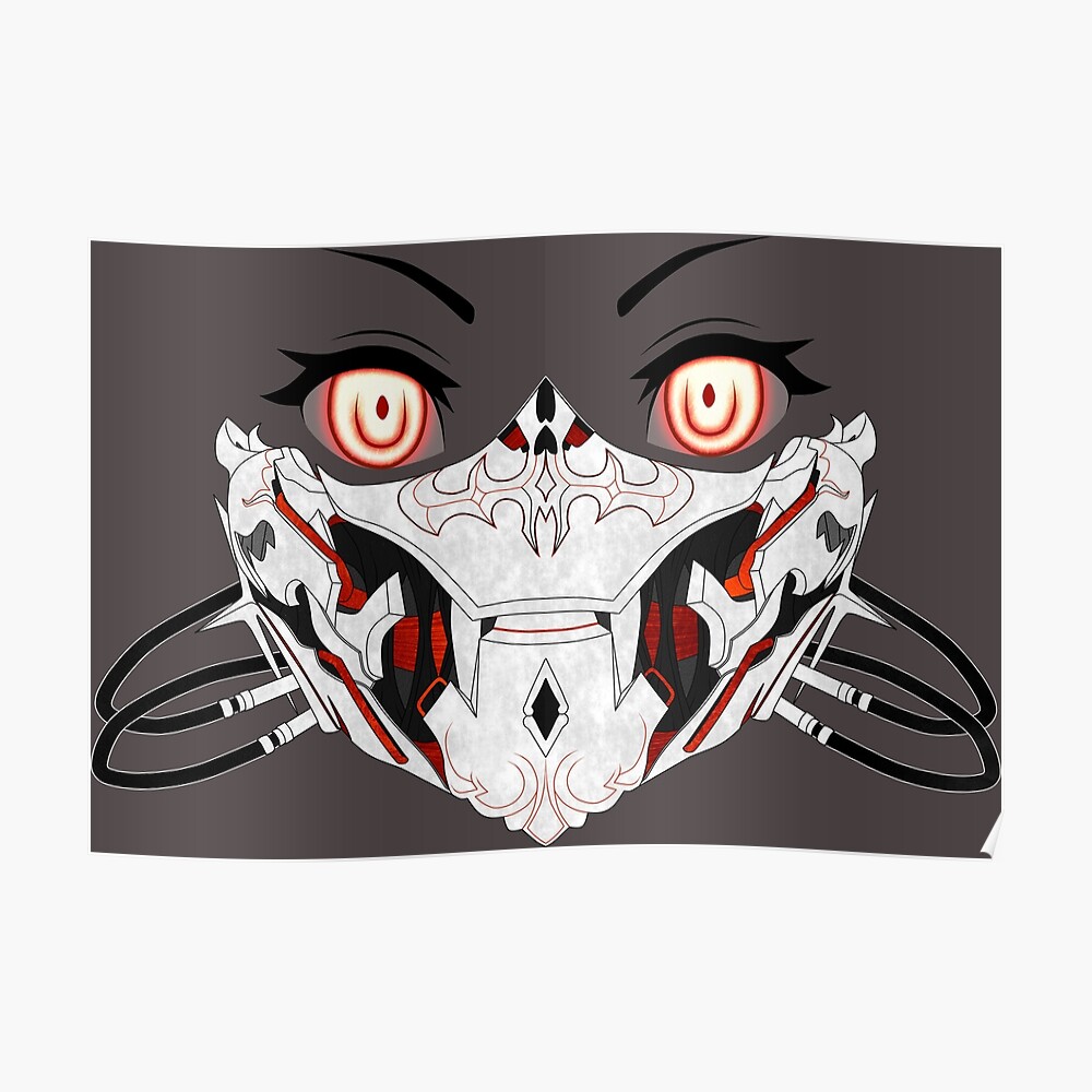 Code Vein Stinger Mask Mask By Anruimurasaki Redbubble