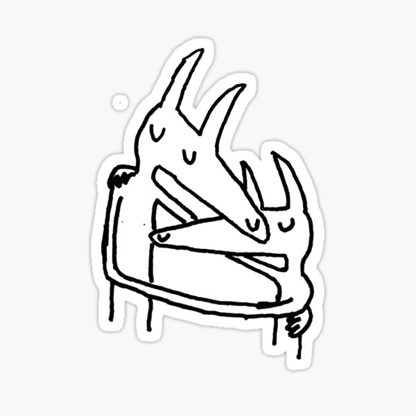 twin fantasy sticker Sticker