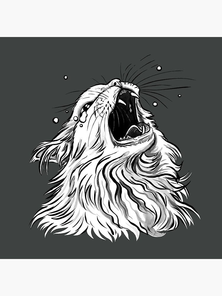 Colors/Black Screaming Thurston Meme Cat by Thurstonwaffles