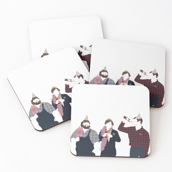 Happy Super Soft Birthday Coasters (Set of 4)
