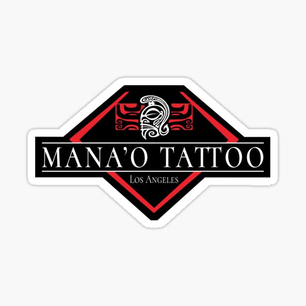 Mana'o Tattoo Los Angeles Sticker