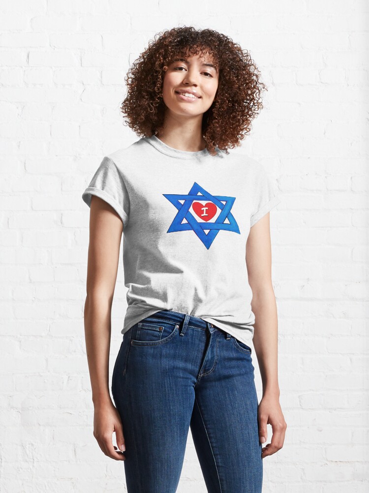 Alternate view of I LOVE ISRAEL Classic T-Shirt