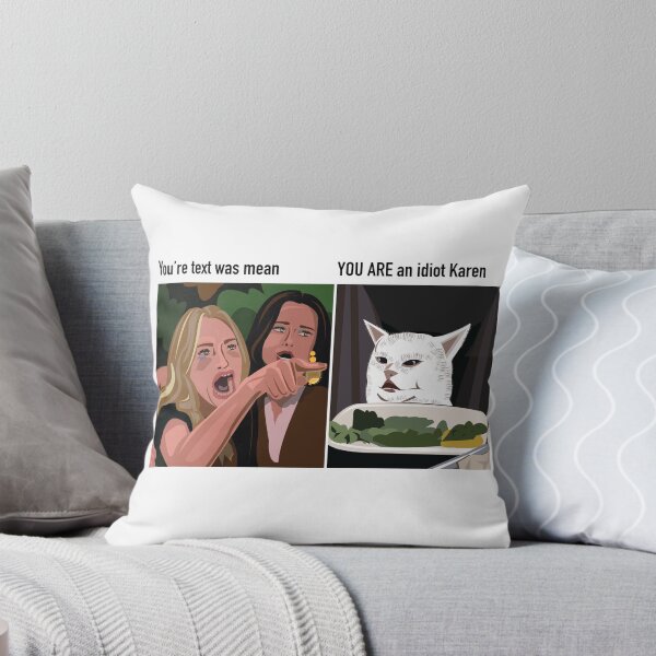 Item preview, Woman yelling at Cat MEME designed and sold by HiFeliciaDesign.