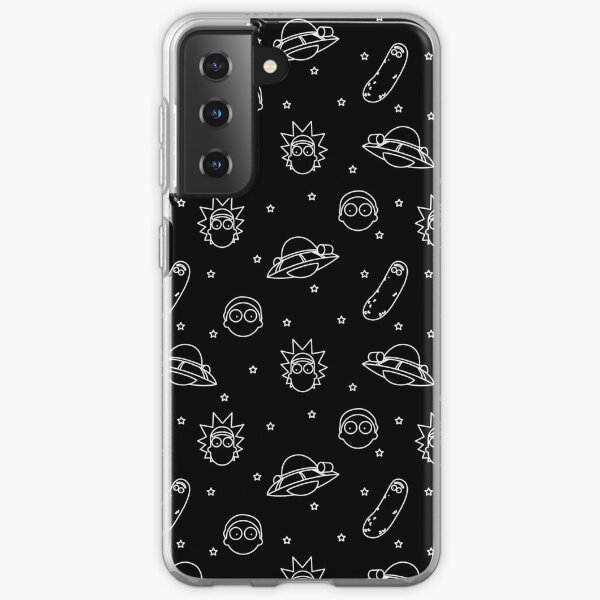 Space With A Pickle (Rick & Morty) Samsung Galaxy Soft Case