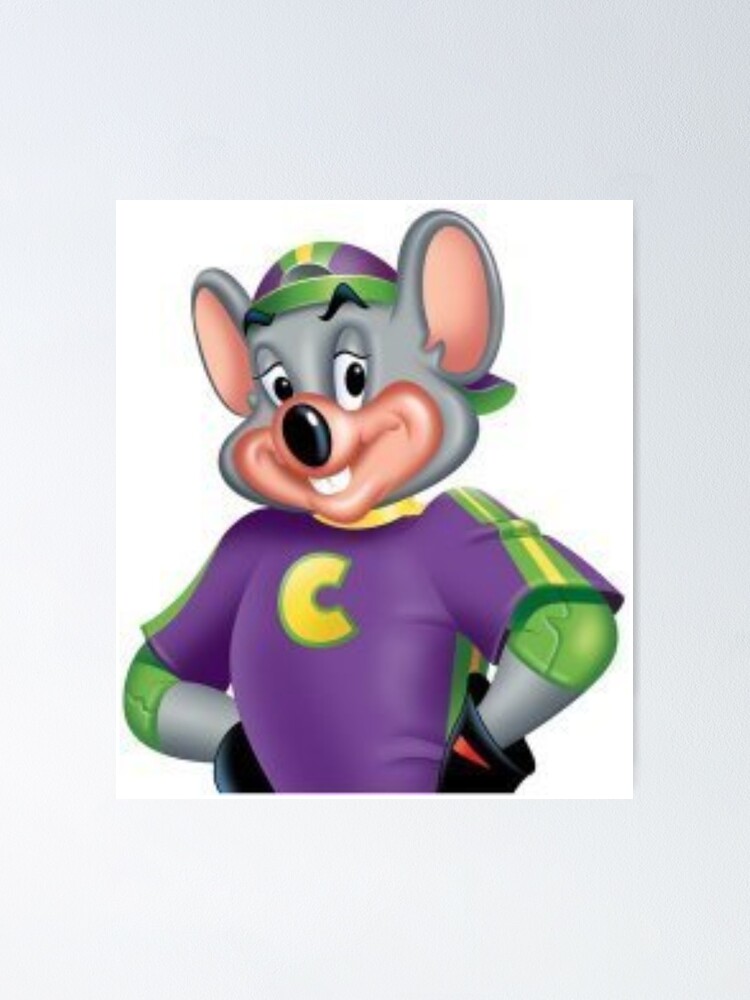 "Chuck E. Cheese" Poster by masoncarr2244 | Redbubble