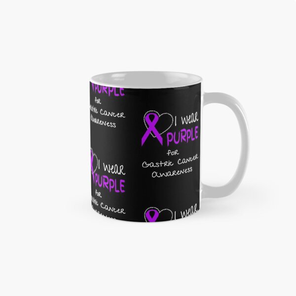 Item preview, I Wear Purple For Gastric Cancer Awareness Ribbon designed and sold by nikkidawn74.