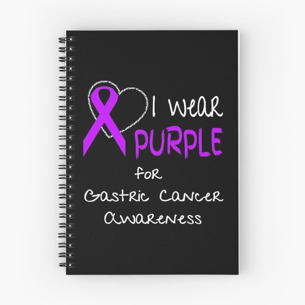 Item preview, I Wear Purple For Gastric Cancer Awareness Ribbon designed and sold by nikkidawn74.