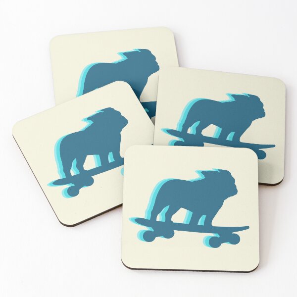 Item preview, Skateboarding Bulldog designed and sold by Jenn Inashvili.