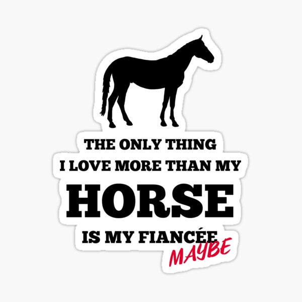 Horse Owner Boyfriend Stickers for Sale | Redbubble