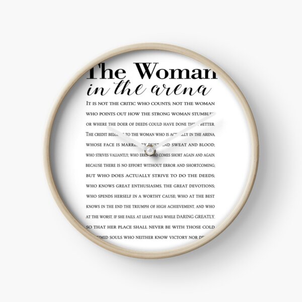 Item preview, Daring Greatly Quote, Woman in the Arena - Inspirational Gift for Woman Entrepreneur designed and sold by EKartPrints.