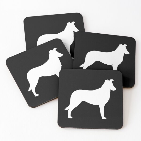 Item preview, Smooth Collie Silhouette(s) designed and sold by Jenn Inashvili.