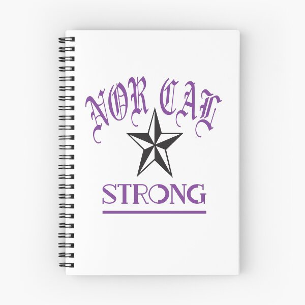Item preview, NOR CAL STRONG DESIGN #1-PURPLE-WHITE BORDER designed and sold by SELcustoms.