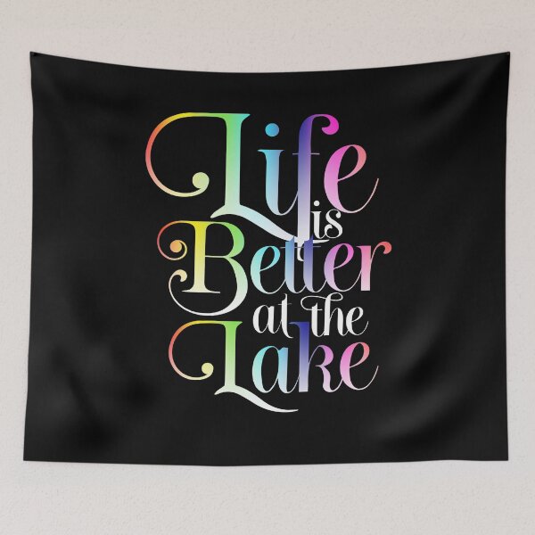 Item preview, Life Is Better At The Lake for Best Pontoon Captain Ever designed and sold by Bourini.