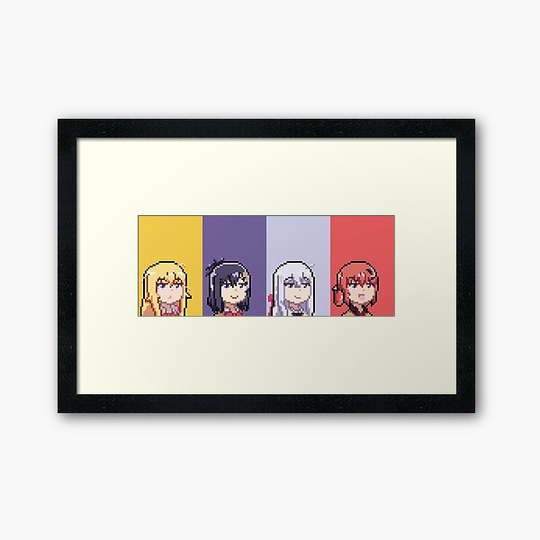 Gabriel Dropout Girls Impression encadrée