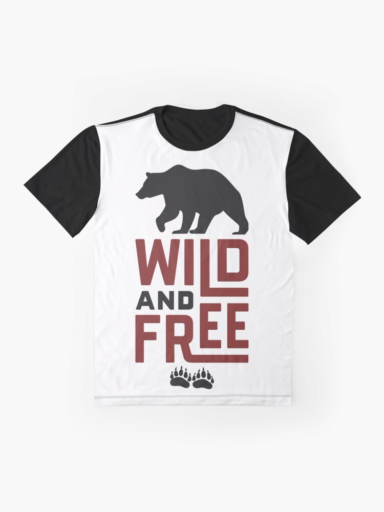 Alternate view of Wild & Free Graphic T-Shirt