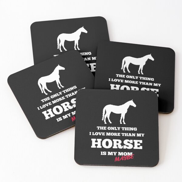 Item preview, The Only Thing I Love More than my Horse is my Mom -Maybe- Equestrian designed and sold by AricHutfles.