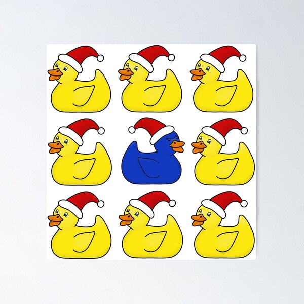 Item preview, Christmas rubber ducks  designed and sold by SnailAndCo.
