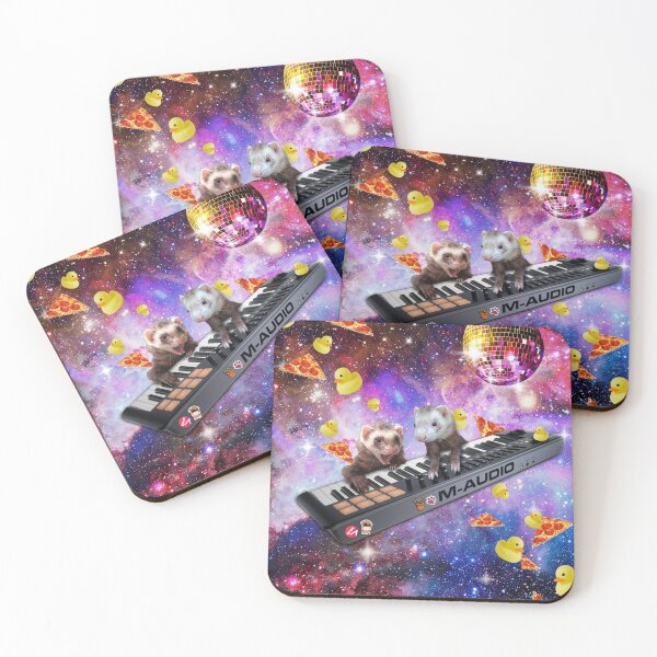 Item preview, Galaxy Disco Ferrets designed and sold by Elle Loffhagen.