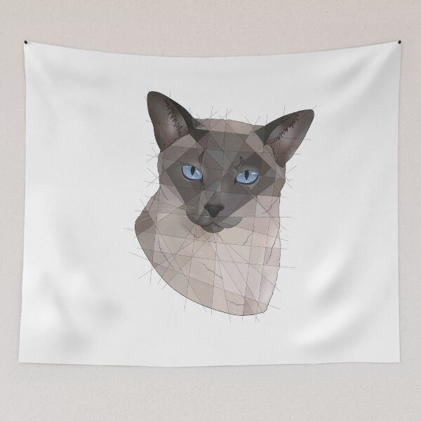 Item preview, Rossi Siamese Cat designed and sold by Blacklightco.