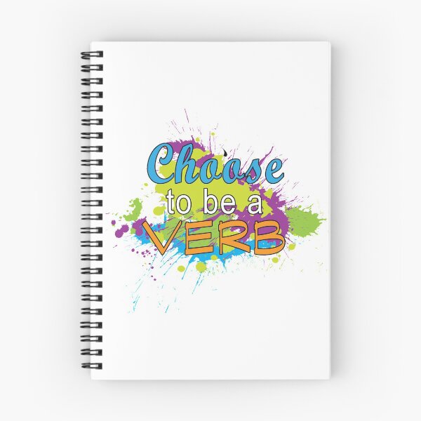 Item preview, Choose To Be A Verb designed and sold by wearwordz.