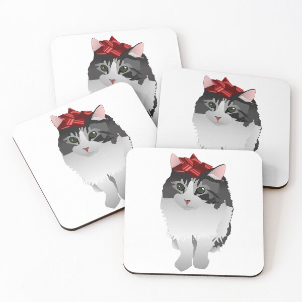 Item preview, Happy Holidays Cat Design designed and sold by Jamie Ball.