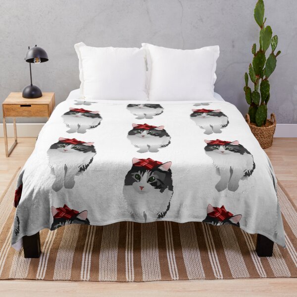 Item preview, Happy Holidays Cat Design designed and sold by Jamie Ball.