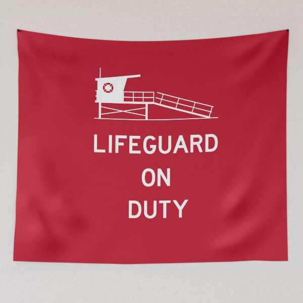 Item preview, Lifeguard on Duty designed and sold by AricHutfles.
