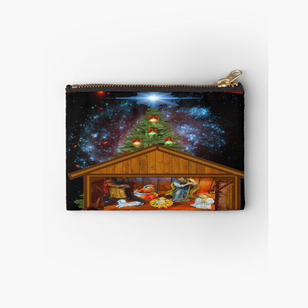 Item preview, MERRY CHRISTMAS - CHRISTMAS TREE With NATIVITY designed and sold by Timothy Forder.