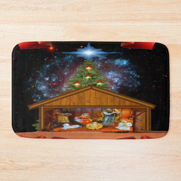 Item preview, MERRY CHRISTMAS - CHRISTMAS TREE With NATIVITY designed and sold by Timothy Forder.