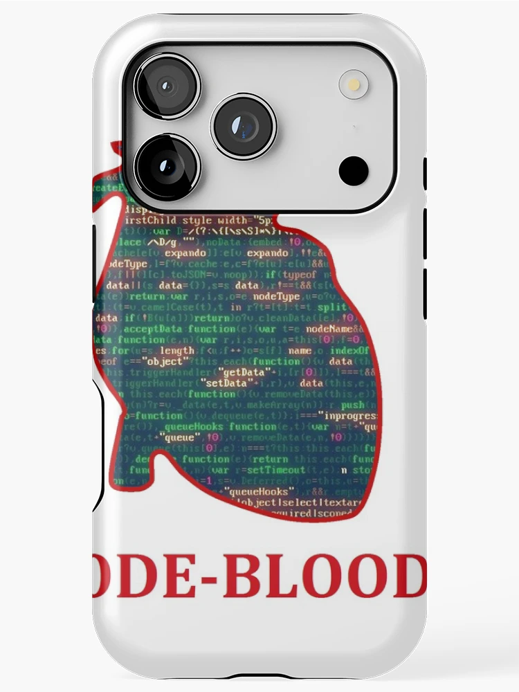 Thumbnail 1 of 4, iPhone Case, Code Blooded HTML designed and sold by EngAppDesign.