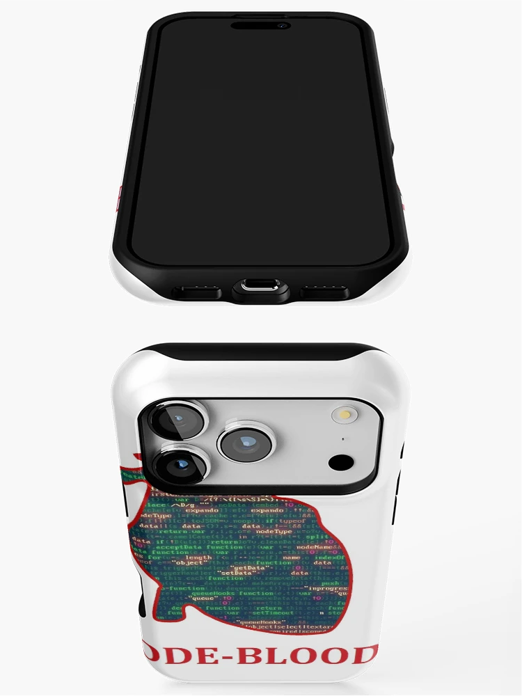 Thumbnail 3 of 4, iPhone Case, Code Blooded HTML designed and sold by EngAppDesign.