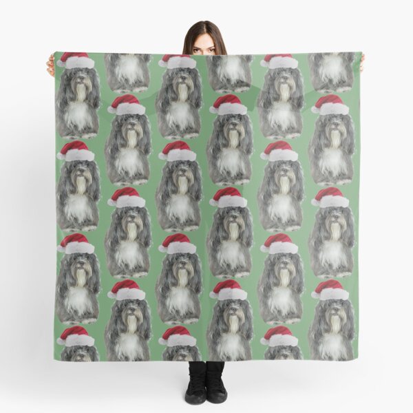 Tibetan Terrier Weihnachten Tuch