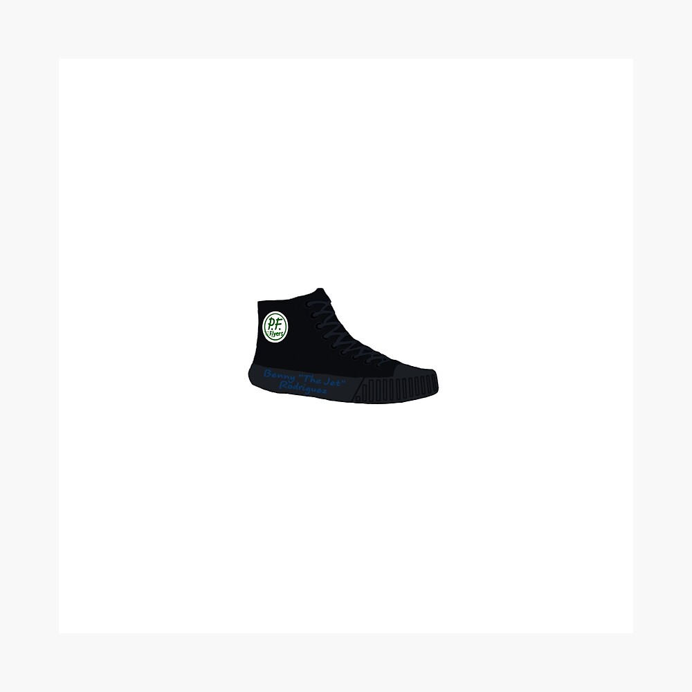 Sandlot Benny The Jet PF Flyers Sticker Sticker for Sale by Jriebe2016