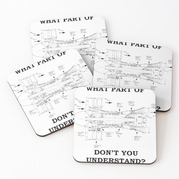 Item preview, What Part of Jet Engine Don't You Understand? designed and sold by EngAppDesign.
