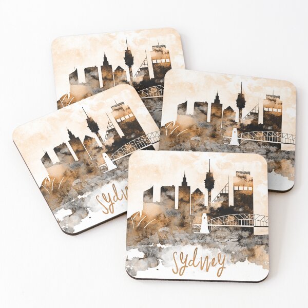 Item preview, Copy of Stuttgart Germany City Warm Skyline designed and sold by DimDom.