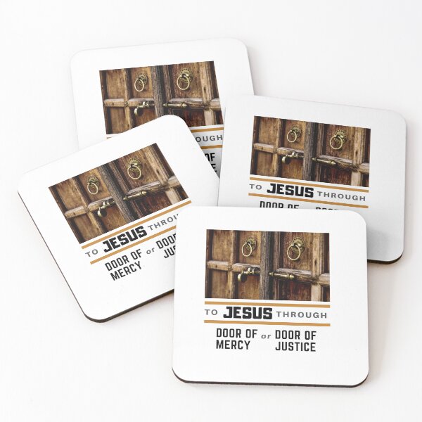 Item preview, To Jesus Through Door of Mercy or Door of Justice 2 designed and sold by sharefaith.