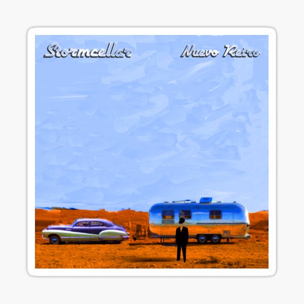 Album Cover Art - Nuevo Retro Sticker