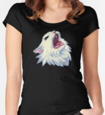 8-bit Screamin' Thurston the Cat! Fitted Scoop T-Shirt
