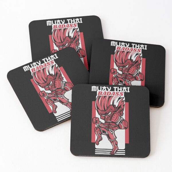Item preview, Badass Muay Thai Character designed and sold by ShineEyePirate.