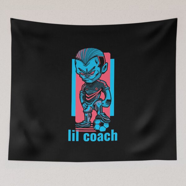 Item preview, lil football coach designed and sold by ShineEyePirate.