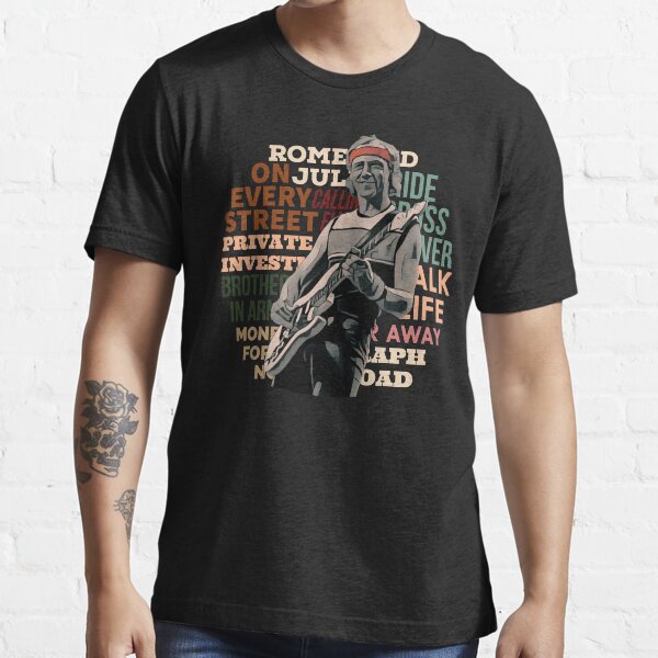 Les plus grands succès de Mark - Retro Dire Straits T-shirt essentiel