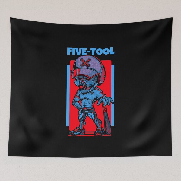 Item preview, Baseball Five-Tool Player designed and sold by ShineEyePirate.