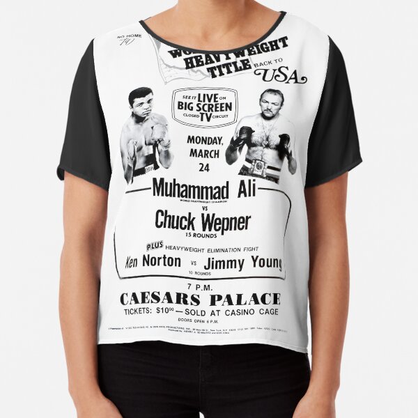 Boxing and Boxers: Mythical Fight Chiffon Top